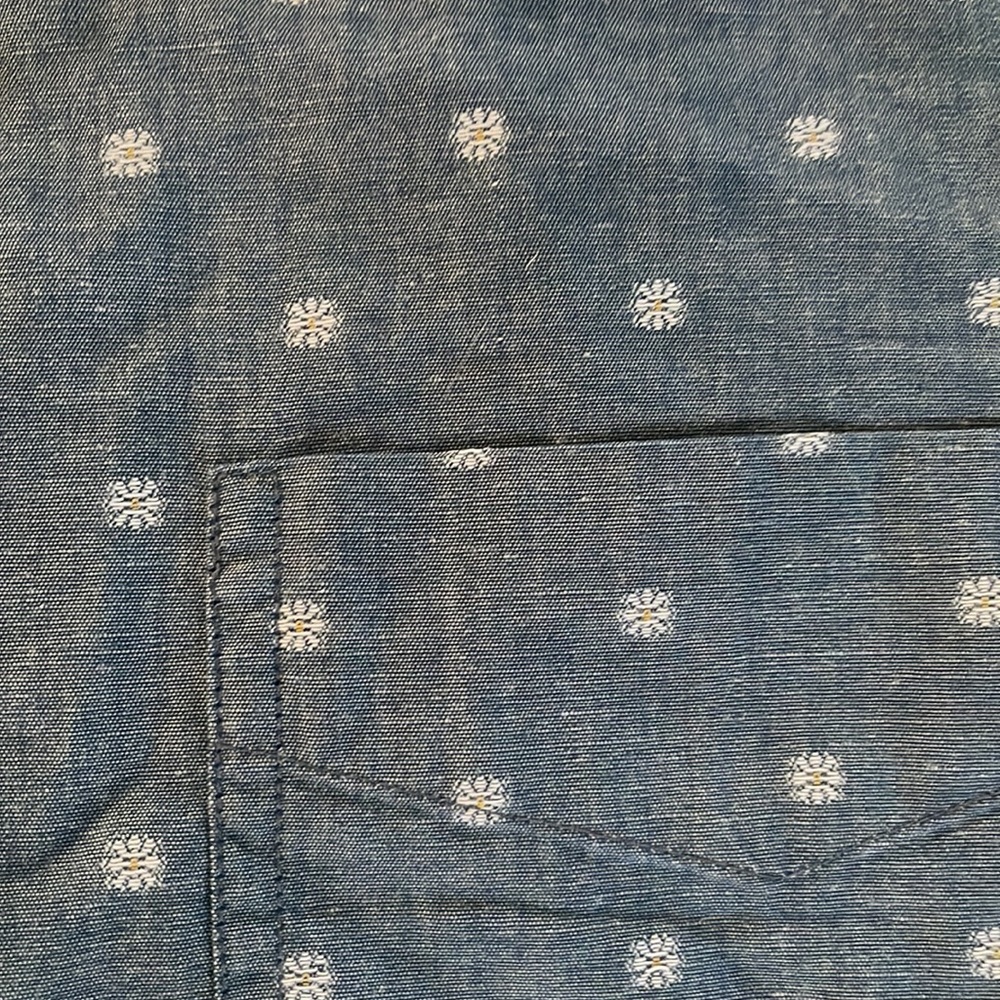 Jack Spade Chambray Printed Button Down Shirt - image 5